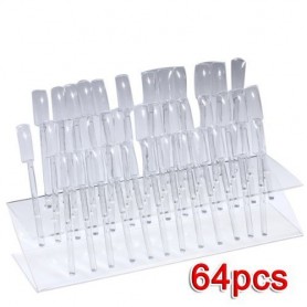 Expositor de mesa para Uñas postizas pintadas decoradas Mostrador Cristal