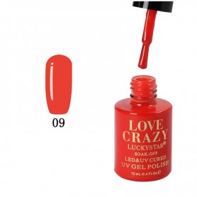 Esmalte de gel semipermanente Love Crazy (número 009)