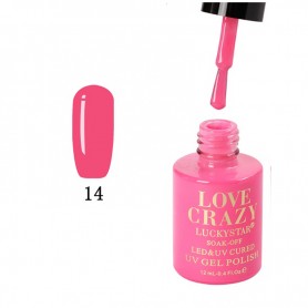Esmalte de gel semipermanente Love Crazy (número 014)