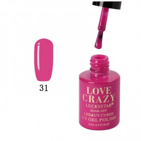 Esmalte de gel semipermanente Love Crazy (número 031)