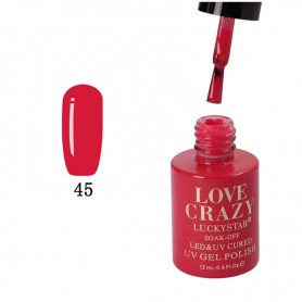Esmalte de gel semipermanente Love Crazy (número 45)