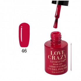 Esmalte de gel semipermanente Love Crazy (número 46)