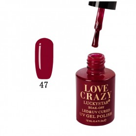 Esmalte de gel semipermanente Love Crazy (número 047)