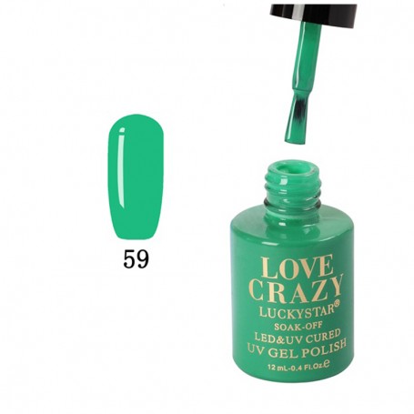 Esmalte de gel semipermanente Love Crazy (número 059)