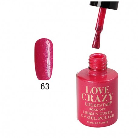 Esmalte de gel semipermanente Love Crazy (número 063)