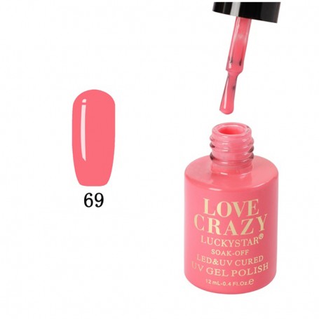 Esmalte de gel semipermanente Love Crazy (número 069)