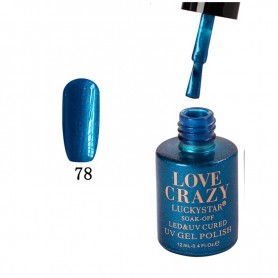 Esmalte de gel semipermanente Love Crazy (número 078)