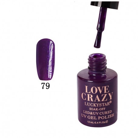 Esmalte de gel semipermanente Love Crazy (número 079)